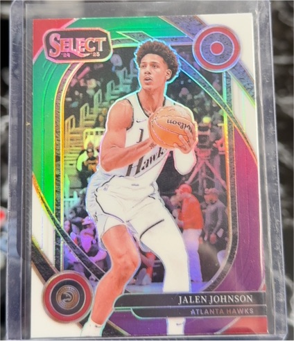 2024-25 Panini Select Courtside #247 Jalen Johnson — front
