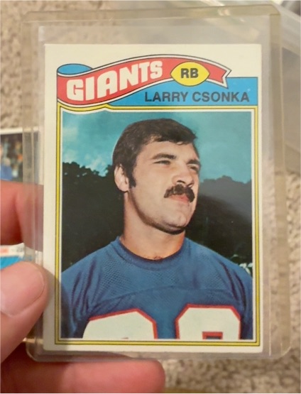 1977 Topps #505 Larry Csonka — front