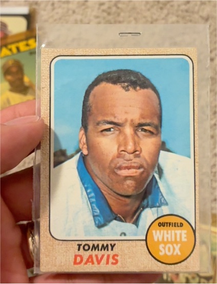 1968 Topps #265 Tommy Davis — front