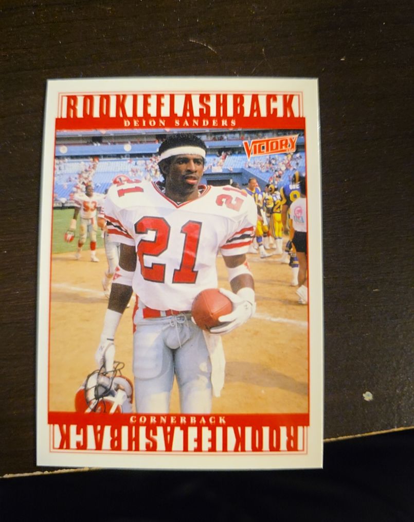 1999 Upper Deck Victory #374 Deion Sanders — front