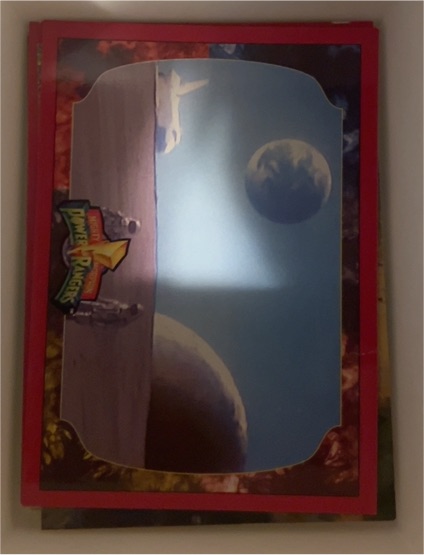 1994 Mighty Morphin Power Rangers Series 2 Collect-A-Card — front