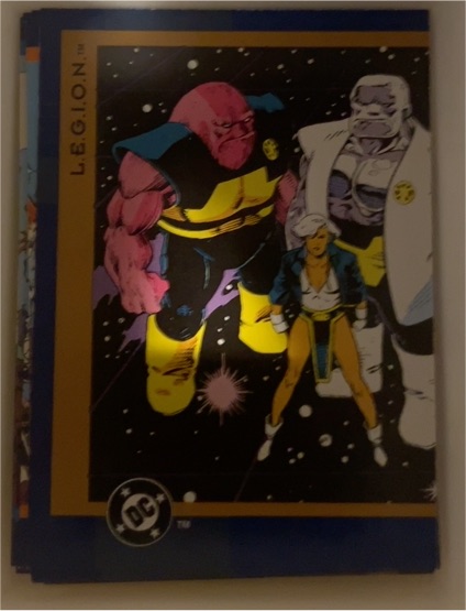 1993 SkyBox DC Cosmic Teams #16 L.E.G.I.O.N. — front