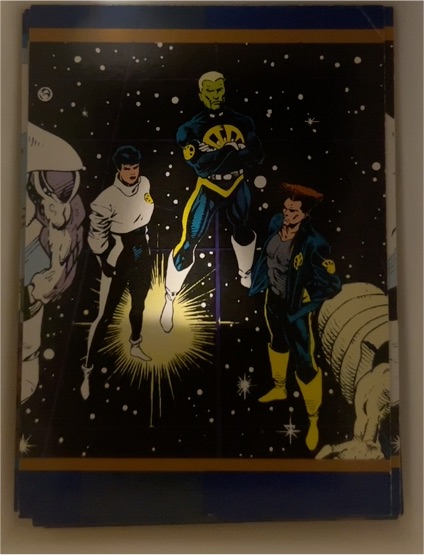1993 SkyBox DC Cosmic Teams #17 L.E.G.I.O.N. — front