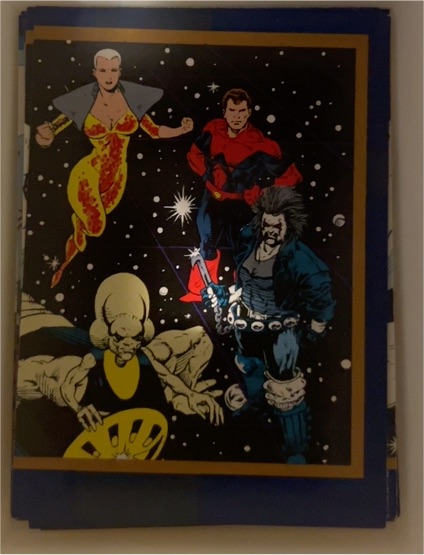 1993 SkyBox DC Cosmic Teams #18 L.E.G.I.O.N. — front