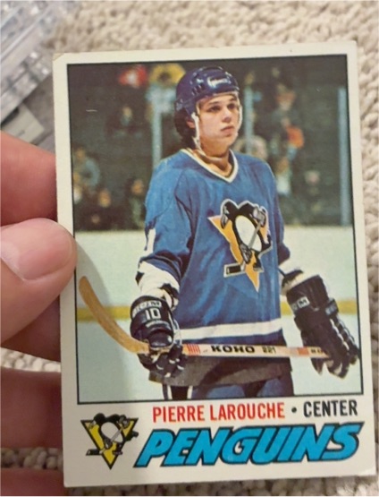 1977-78 Topps #102 Pierre Larouche Penguins — front