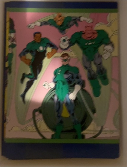1993 SkyBox DC Cosmic Teams #23 Green Lantern Corps — front