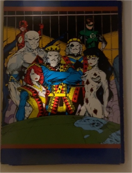 1993 SkyBox DC Cosmic Teams #29 Foes of the Justice League — front