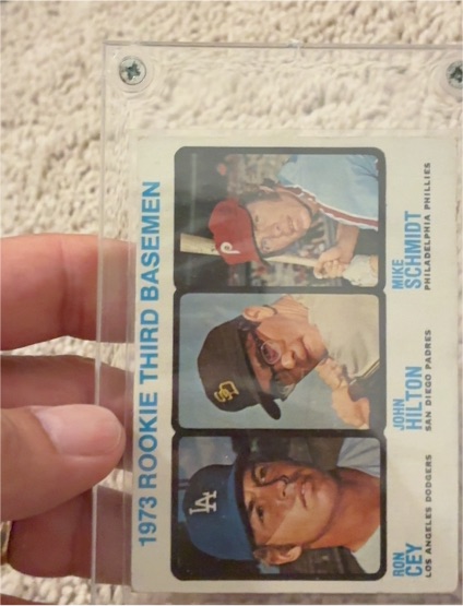1973 Topps #615 Mike Schmidt Rookie Card — front