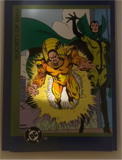 1993 SkyBox DC Cosmic Teams #31 Society of Sin — front