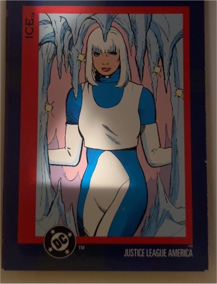 1993 SkyBox DC Cosmic Teams #41 Ice — front