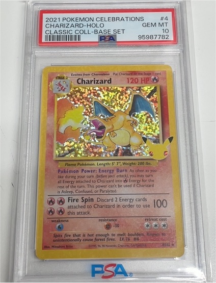 2021 Pokémon Celebrations #4 Charizard — front