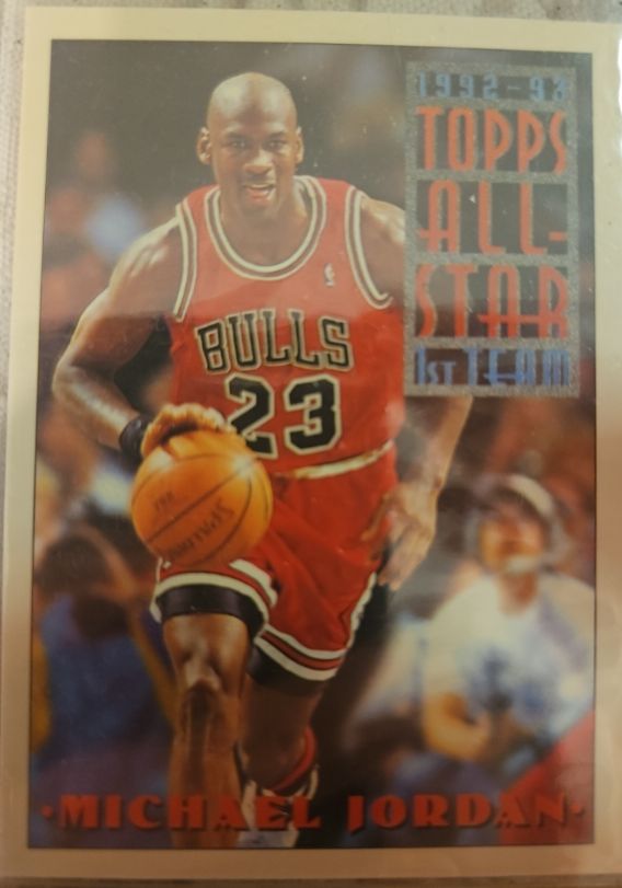 1993-94 Topps #101 Michael Jordan — front
