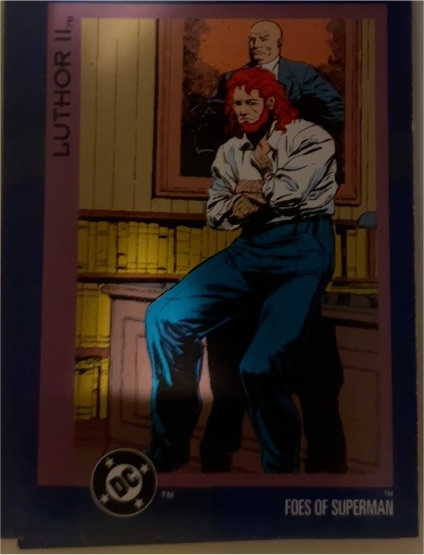 1993 SkyBox DC Cosmic Teams #131 Luthor II — front
