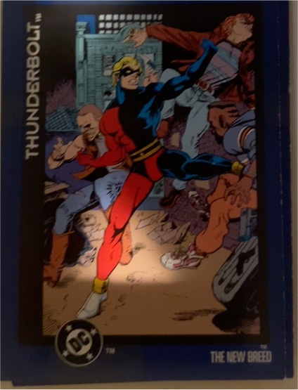 1993 SkyBox DC Cosmic Teams #145 Thunderbolt — front