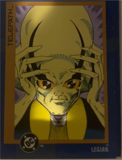 1993 SkyBox DC Cosmic Teams #79 Telepath — front
