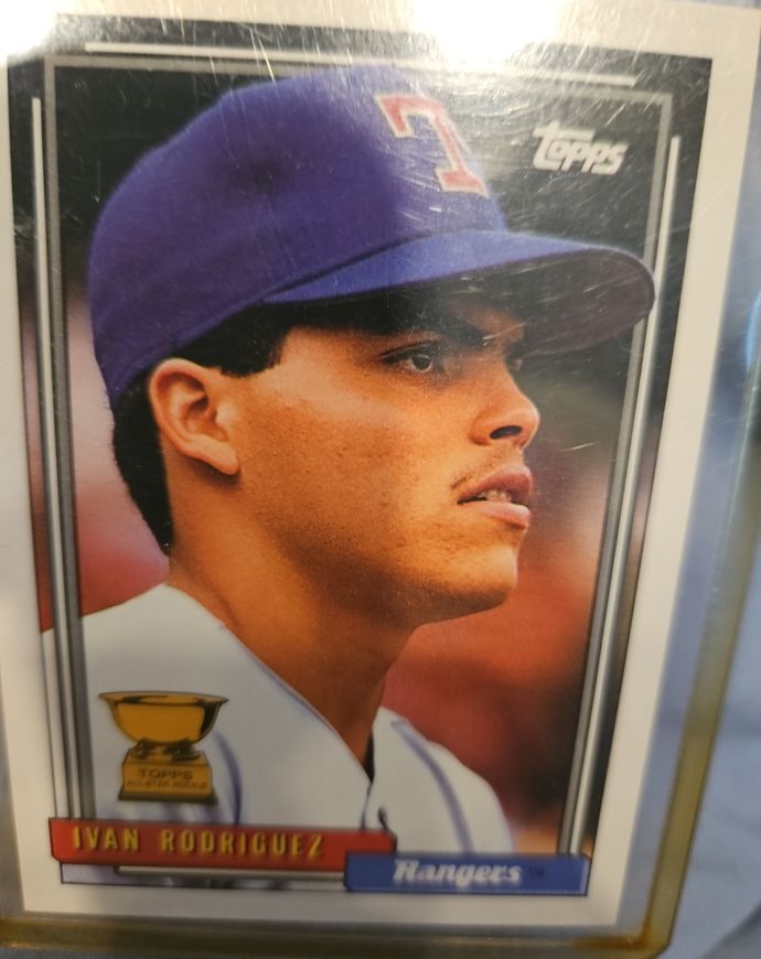 1992 Topps #78 Ivan Rodriguez — front
