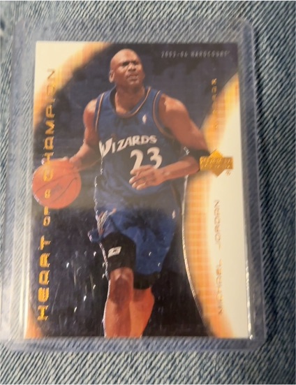 2003-04 Upper Deck Hardcourt #MJ4 Michael Jordan Heart of a Champion — front