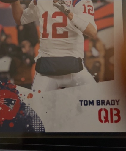 2010 Score #176 Tom Brady — front