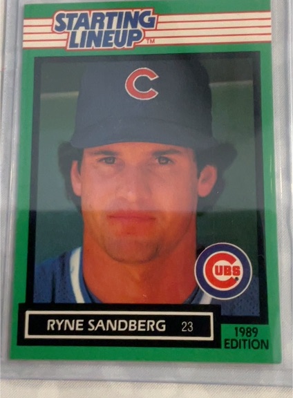 1989 Kenner Starting Lineup Ryne Sandberg — front
