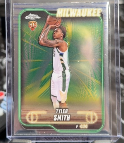 2024-25 Topps Chrome #196 Tyler Smith — front