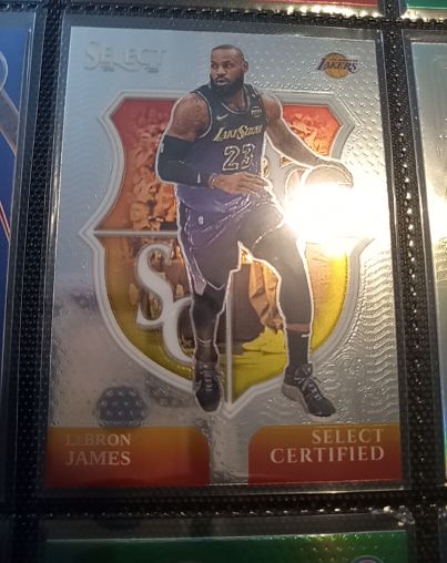 2024-25 Panini Select #5 LeBron James — front