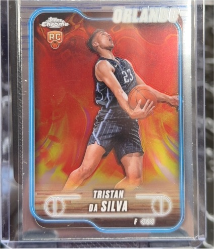 2024-25 Topps Chrome #124 Tristan Da Silva — front