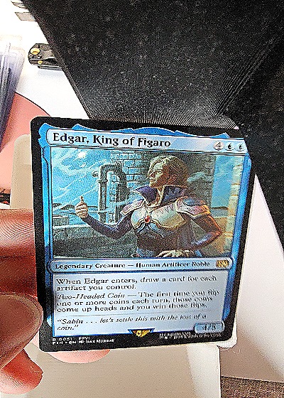 Edgar, King of Figaro #51 Final Fantasy Magic: The Gathering — front