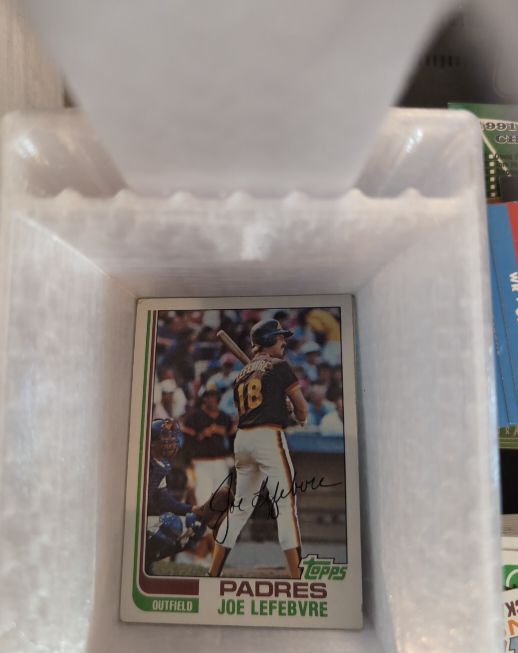1985 Topps #18 Joe Lefebvre — front