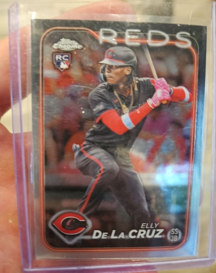 2024 Topps Chrome #44 Elly De La Cruz — front