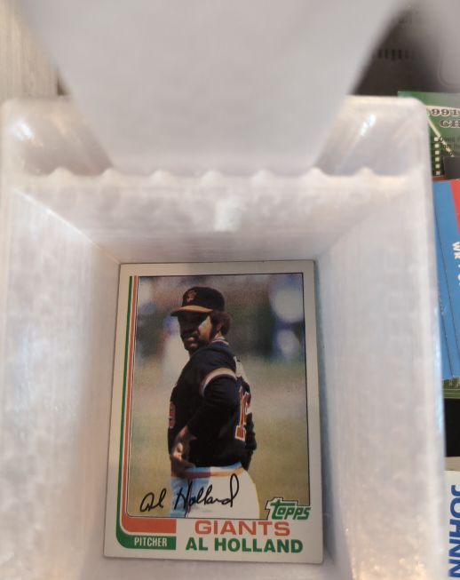 1982 Topps #500 Al Holland — front