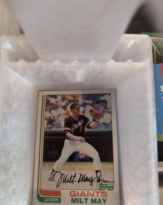 1983 Topps #7 Milt May — front