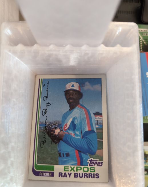 1982 Topps #227 Ray Burris — front