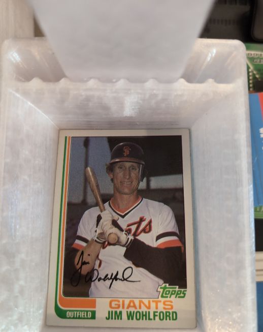 1981 Topps #430 Jim Wohlford — front