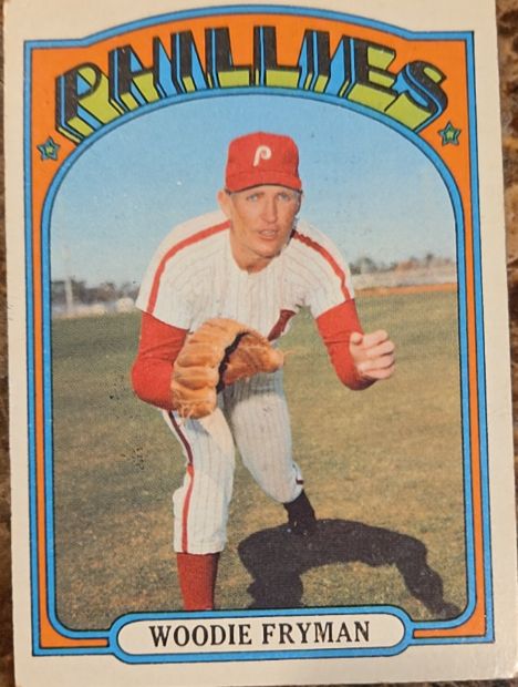 1972 Topps #357 Woodie Fryman — front