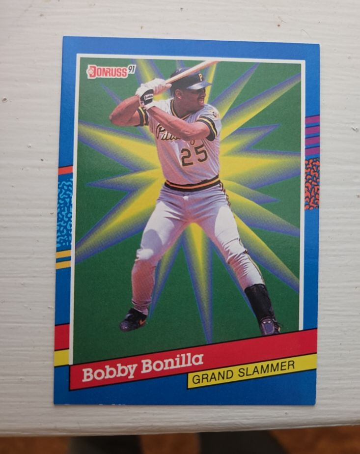 1991 Donruss Grand Slammer #2 Bobby Bonilla — front