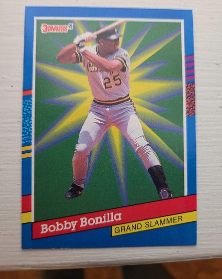 1991 Donruss Grand Slammers #2 Bobby Bonilla — front