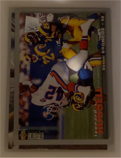 1995 Collector's Choice #256 Leonard Russell — front