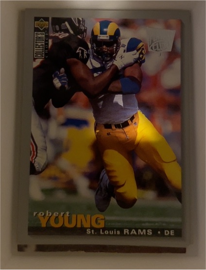 1995 Upper Deck Collector's Choice # Robert Young — front