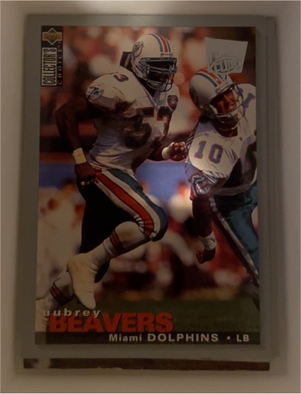 1995 Upper Deck Collector's Choice #277 Aubrey Beavers — front