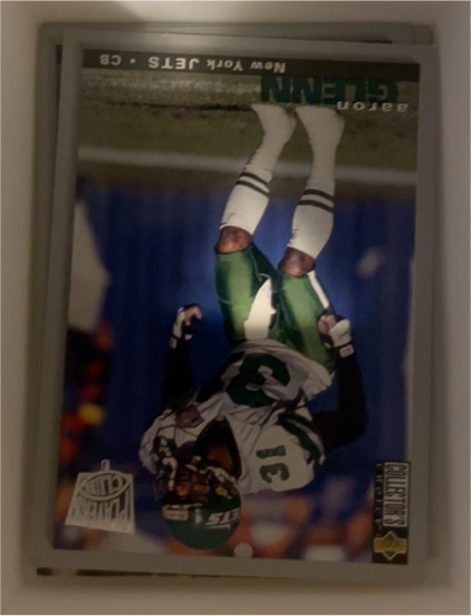 1995 Upper Deck Collector's Choice #167 Aaron Glenn — front