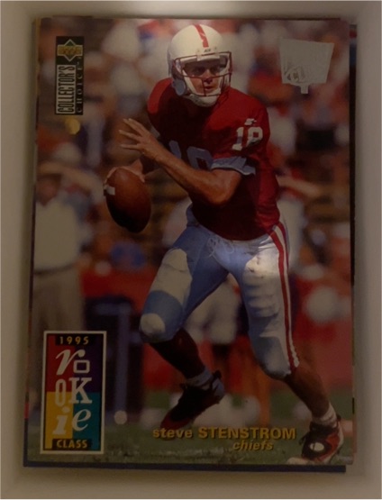 1995 Upper Deck Collector's Choice #29 Steve Stenstrom Rookie — front