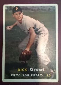 1957 Topps #12 Dick Groat — front