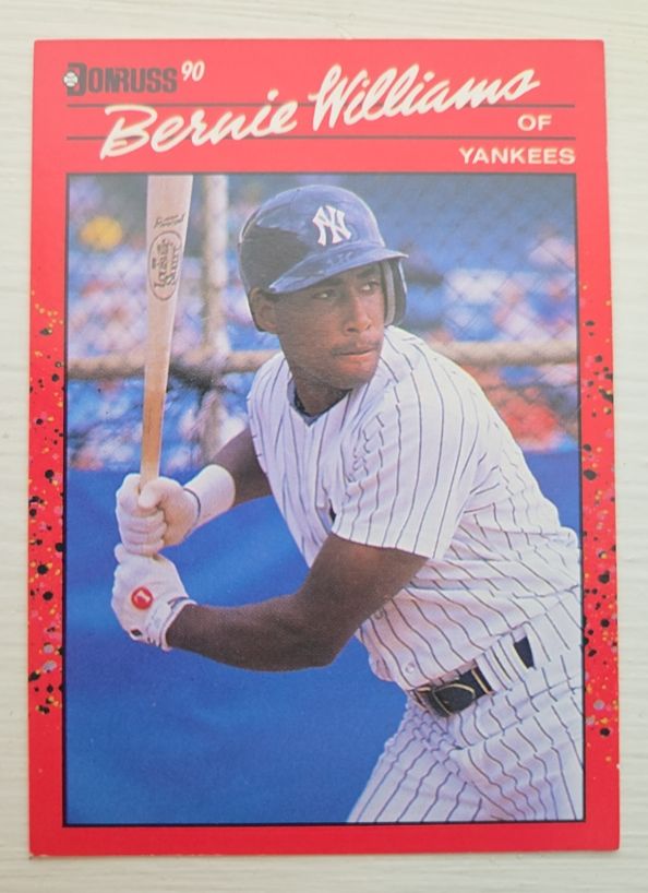 1990 Donruss #689 Bernie Williams — front