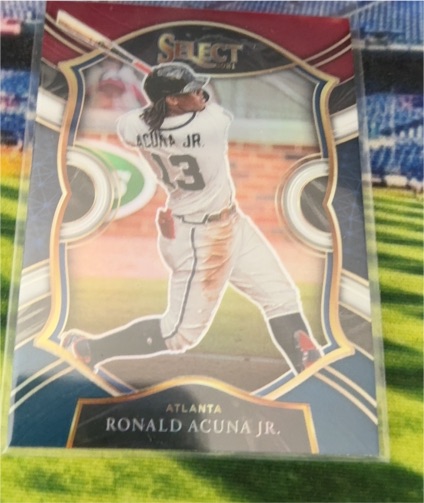 2021 Panini Select #10 Ronald Acuna Jr. — front
