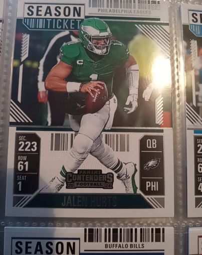 2024 Panini Contenders #79 Jalen Hurts — front