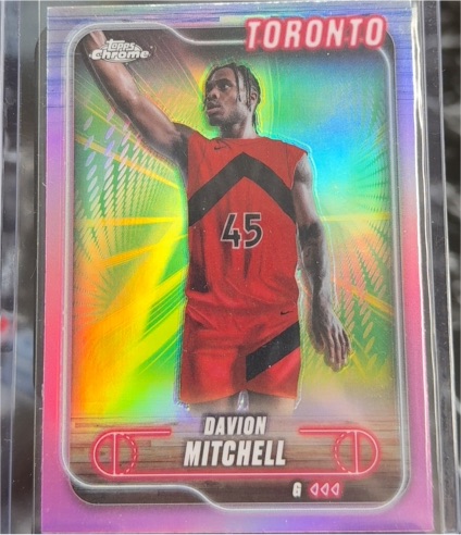 2024-25 Topps Chrome #128 Davion Mitchell — front