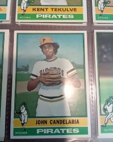 1976 Topps #620 John Candelaria — front