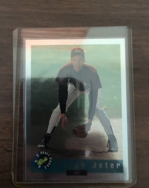 1992 Classic Draft Picks Foil Bonus #BC6 Derek Jeter — front