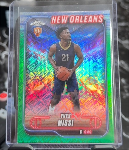 2024-25 Topps Chrome #156 Yves Missi — front