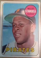 1969 Topps #545 Willie Stargell — front